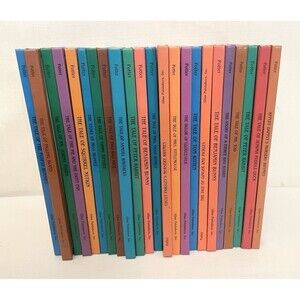 (23) Lot Beatrix Potter Children's Books Nursey Rhymes Miss Moppet Peter
